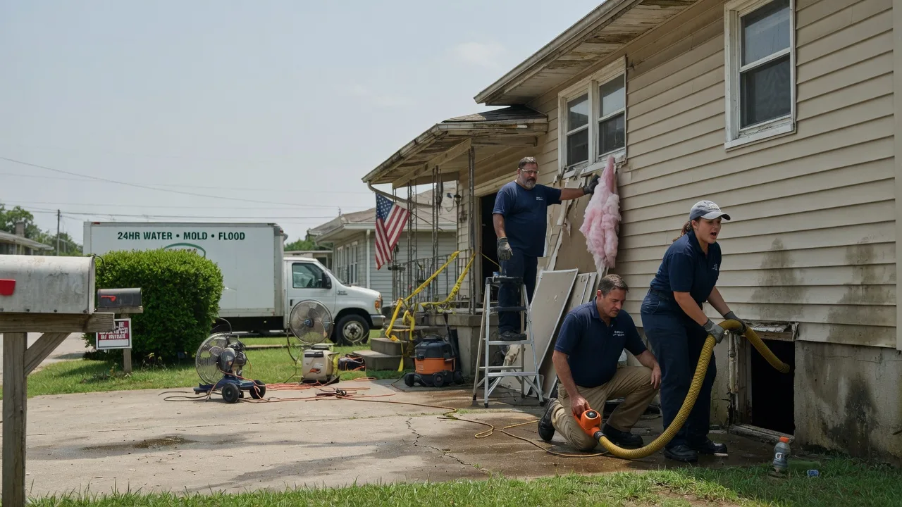 Water Damage Repair in Hollis, OK near me